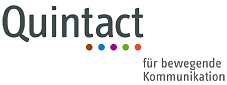 Logo: Quintact | für bewegende Kommunikation, Potsdam