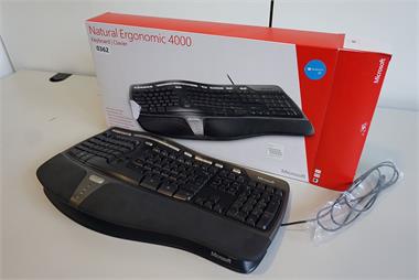 PC-Tastatur Microsoft Ergonomic 4000